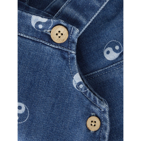 Lil'Atelier Dark Blue Denim Nbmlivo Dnm Overall 2001-Se Lil