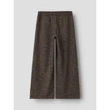 Name It Chocolate Brown Nmflinna Wide Bukser
