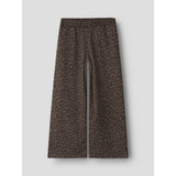 Name It Chocolate Brown Nmflinna Wide Bukser