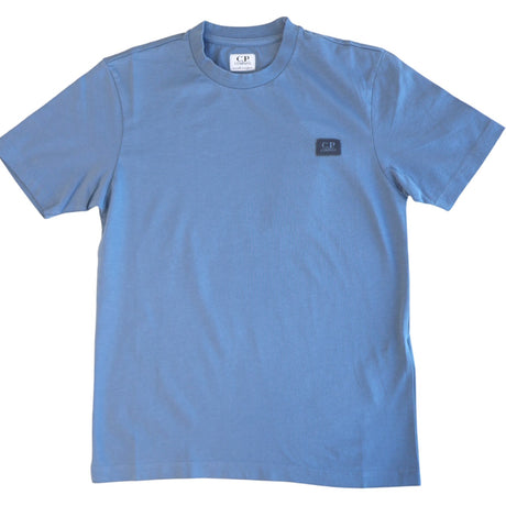 C.P. Company Dusty Blue T-Shirt Kort Sleeve