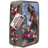 Dino World + Action New World Triple Penalhus