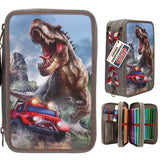 Dino World + Action New World Triple Penalhus