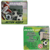 Dino World + Action Football Viskelæder Sæt