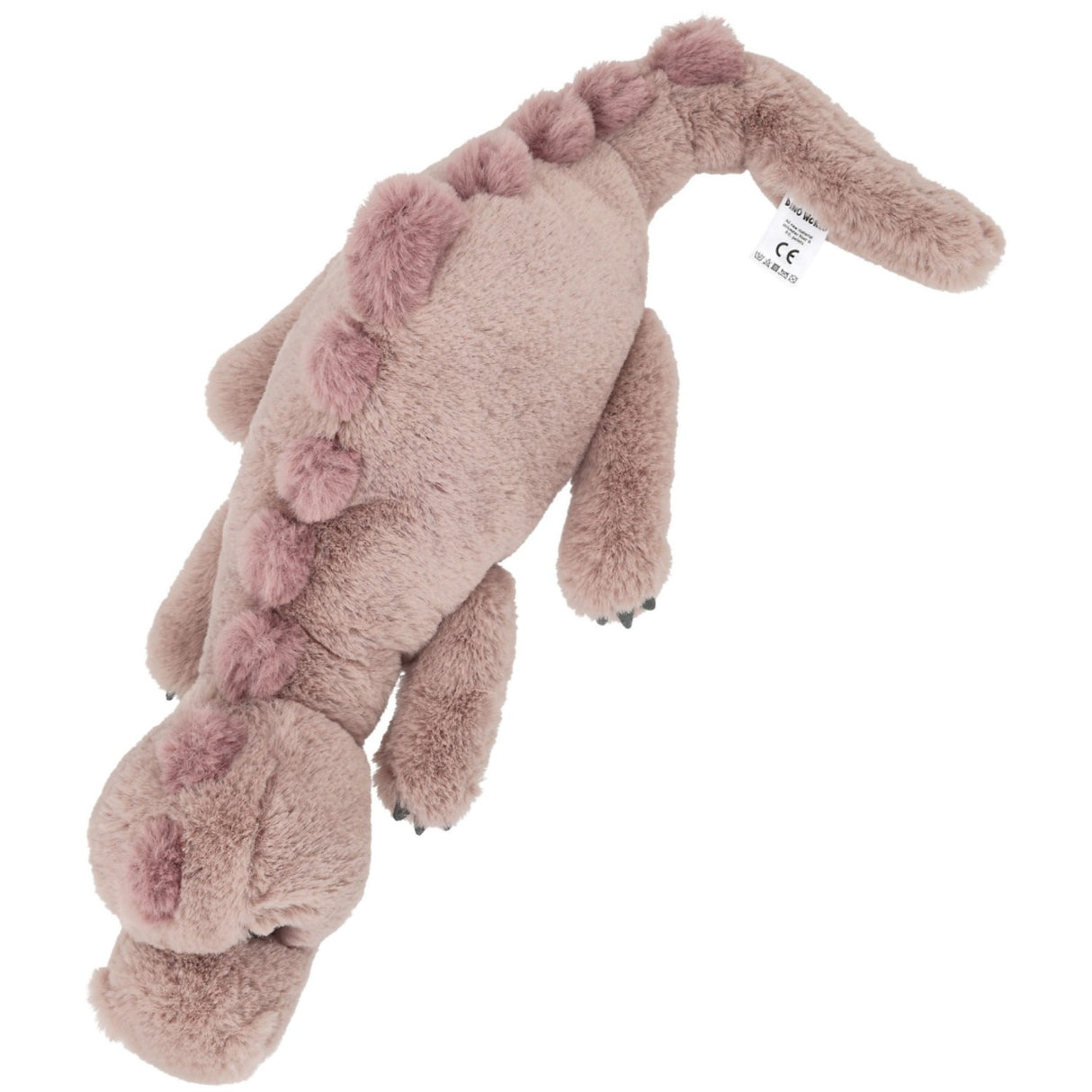 Dino World + Action Light Brown Plys Dino Lying 50 Cm