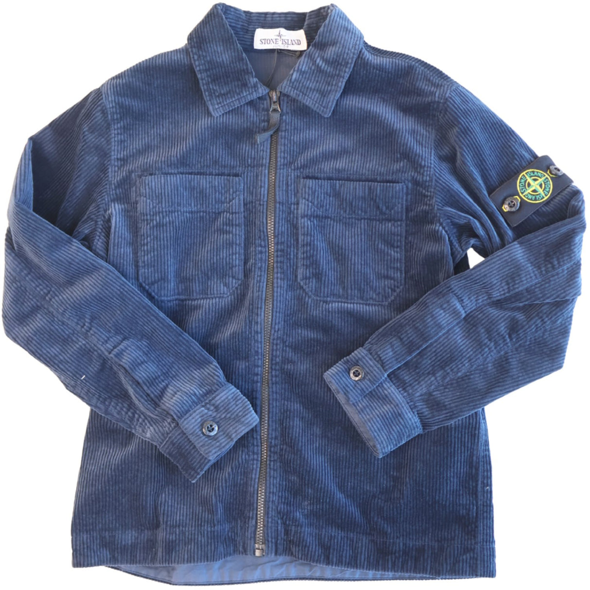 Stone Island Navy Blue Skjorte