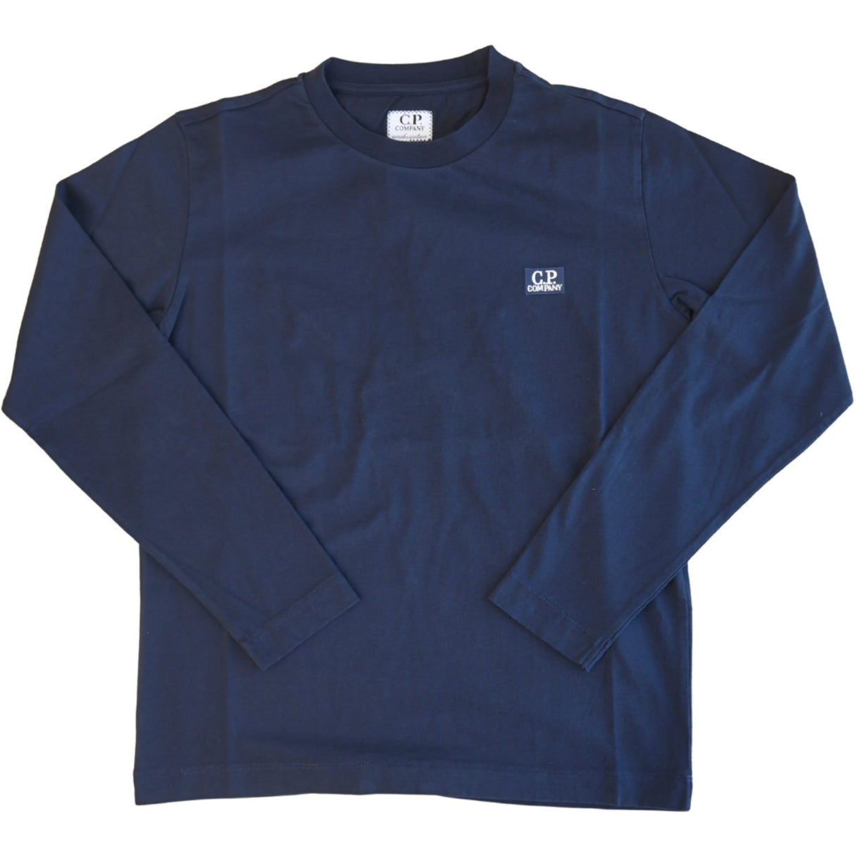 C.P. Company Total Eclipse Blue Long Ærmer T-Shirt