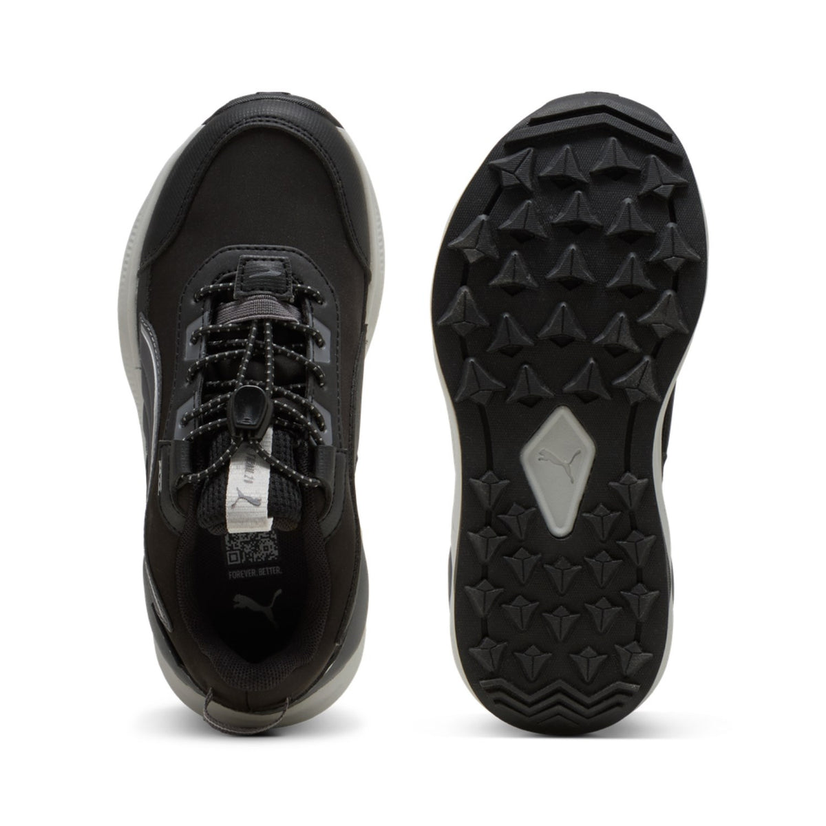 Puma Black Evolve 2.0 Trail Puretex Lo Ps Sneakers