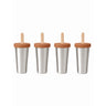 Haps Nordic Terracotta Ice Lolly Makers 4-Pak