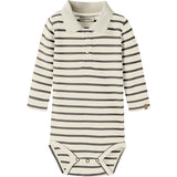 Lil'Atelier Turtledove Poppy Seed Nbmlimia Ls Polo Body Lil