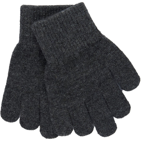 Mikk-Line Rose Melange-Melange Denver-Dark Gray Melange Magic Handsker 3-Pak Med Lurex