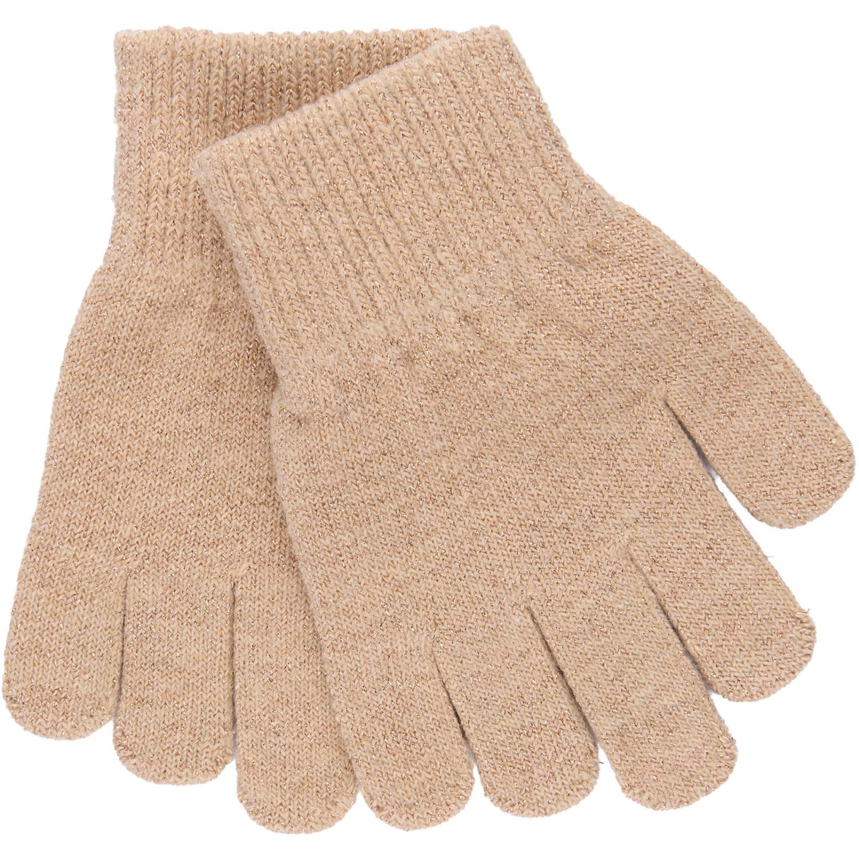 Mikk-Line Rose Melange-Melange Denver-Dark Gray Melange Magic Handsker 3-Pak Med Lurex