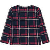 THE NEW Siblings Navy Blazer Check Tnstholiday Tartan Natsæt