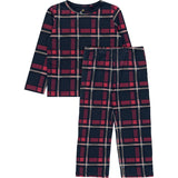 THE NEW Siblings Navy Blazer Check Tnstholiday Tartan Natsæt