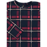 THE NEW Siblings Navy Blazer Check Tnstholiday Tartan Natsæt