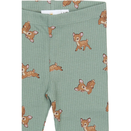 THE NEW Siblings Lily Pad AOP Tnsbyambu Rib Leggings