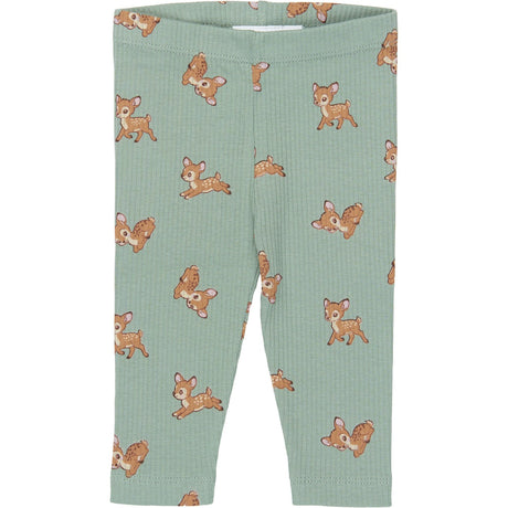 THE NEW Siblings Lily Pad AOP Tnsbyambu Rib Leggings