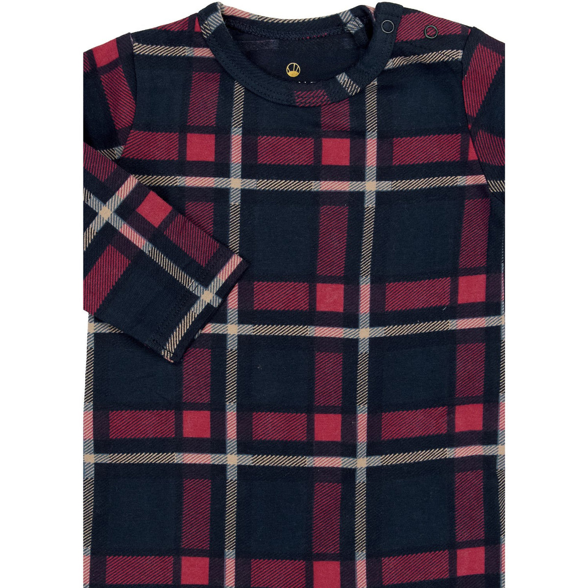 THE NEW Siblings Navy Blazer Check Tnsbholiday Tartan L_S Buksedragt