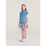 Bobo Choses Light Heather Grey Hug Hairy Monster Kort Strømper