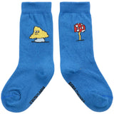 Bobo Choses Blue Mush Monster Long Strømper