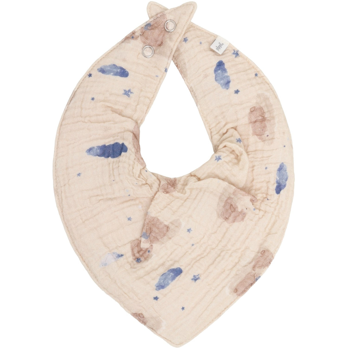 Pippi Big Dipper Savlesmæk Muslin M/ Aop (2-Pack)