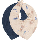 Pippi Big Dipper Savlesmæk Muslin M/ Aop (2-Pack)