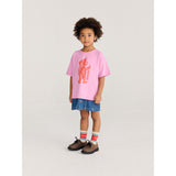 Bobo Choses Pink Softpaw Monster T-Shirt