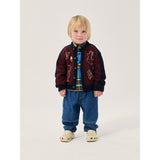 Bobo Choses Midnight Blue Taxi Saurus Tag Denim Bukser