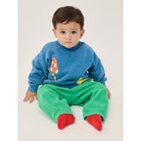 Bobo Choses Green Mush Monsters Duo Corduroy Bukser