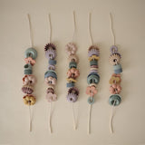 Mushie Multi Mushie Bead Lacing Legetøj Sæt