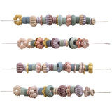 Mushie Multi Mushie Bead Lacing Legetøj Sæt