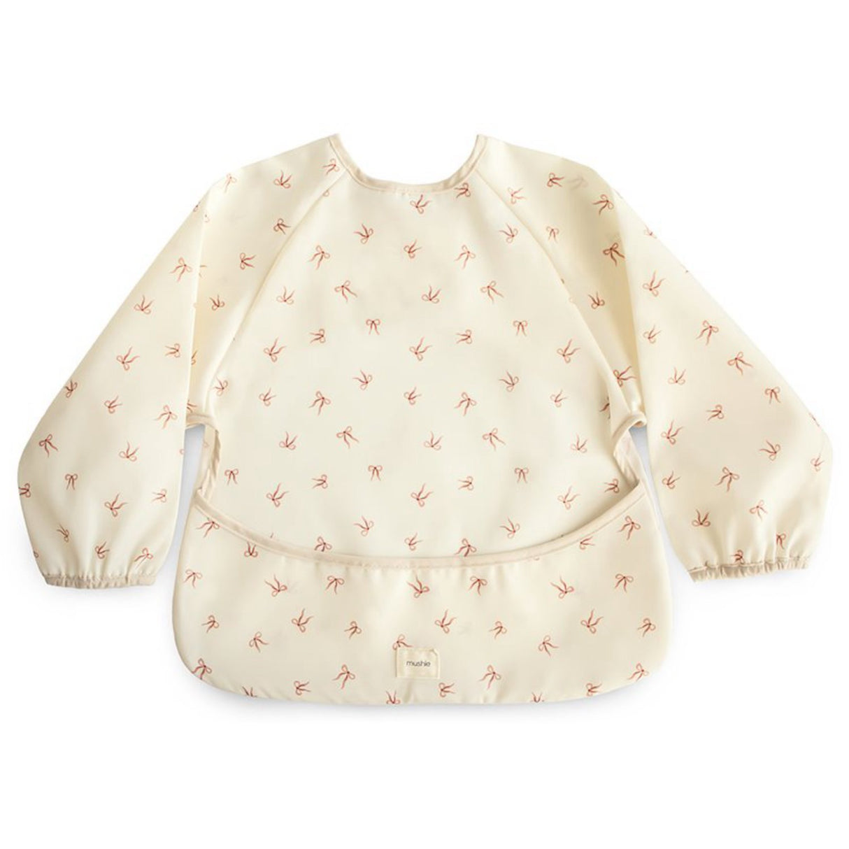 Mushie Bows Mushie Long Sleeve Hagesmæk - Bows
