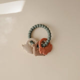 Mushie Dried Thyme Mushie Dino Teething Ring