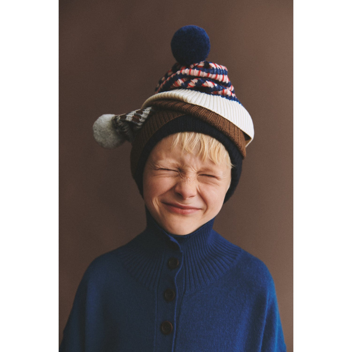 FUB Hazel Melange Rib Beanie