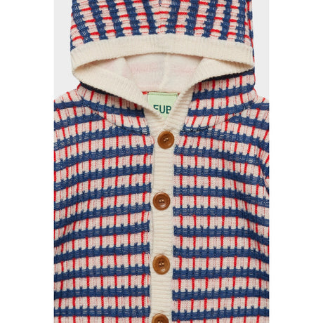 FUB Ercu/Deep Indigo/Classic Red Baby Multi Cardigan