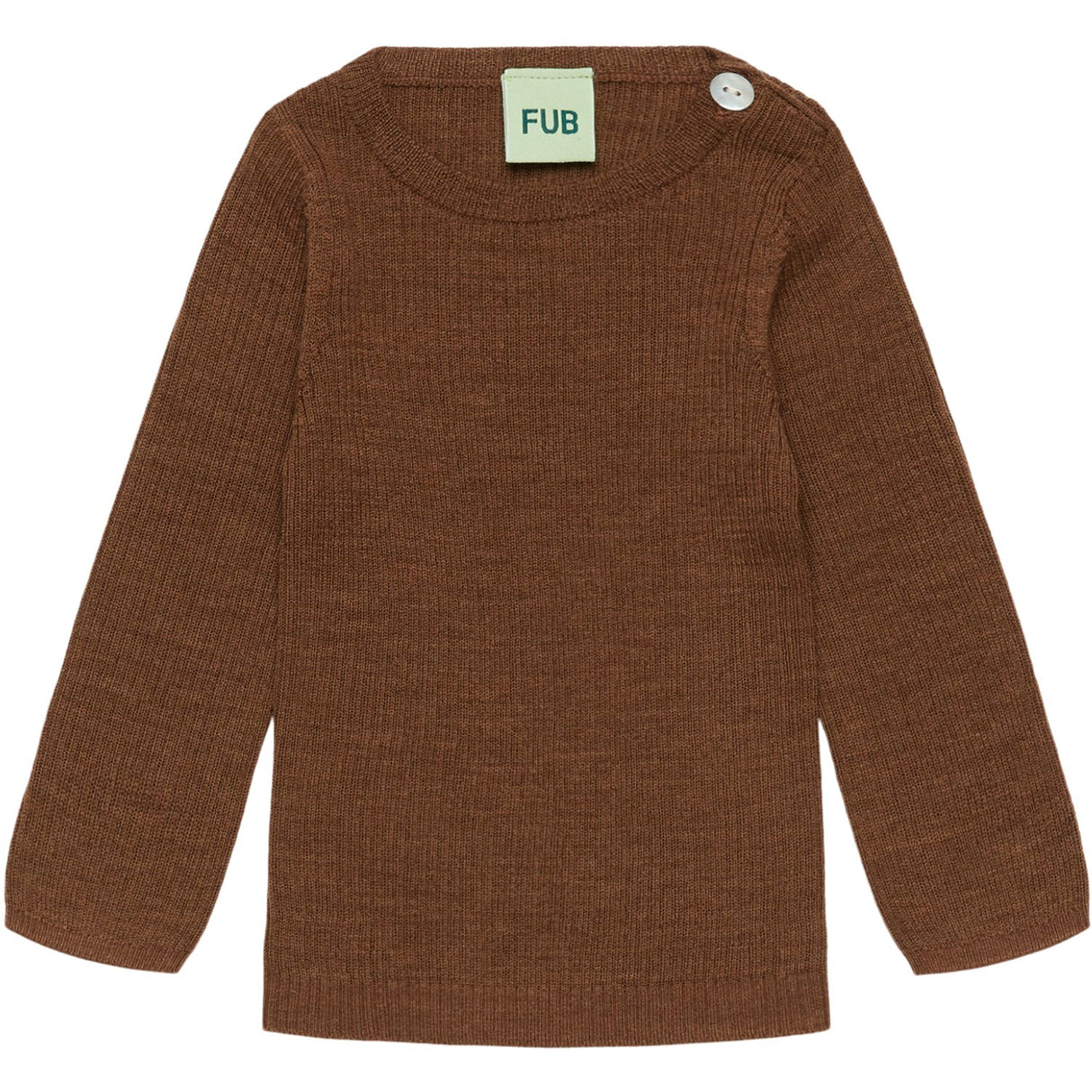 FUB Hazel Melange Baby Rib Bluse
