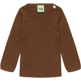 FUB Hazel Melange Baby Rib Bluse