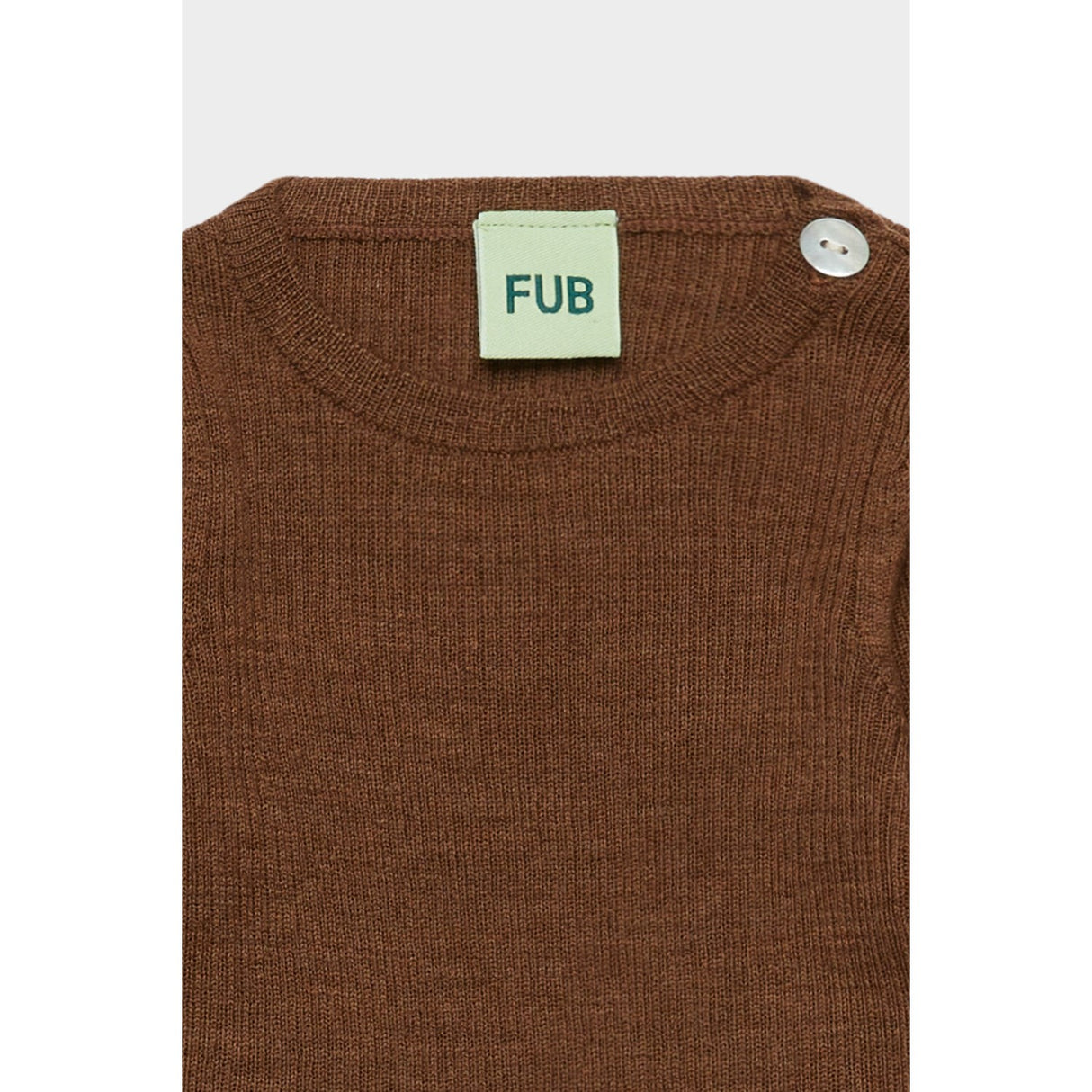 FUB Hazel Melange Baby Rib Bluse