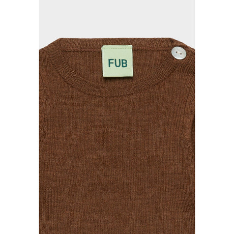 FUB Hazel Melange Baby Rib Bluse