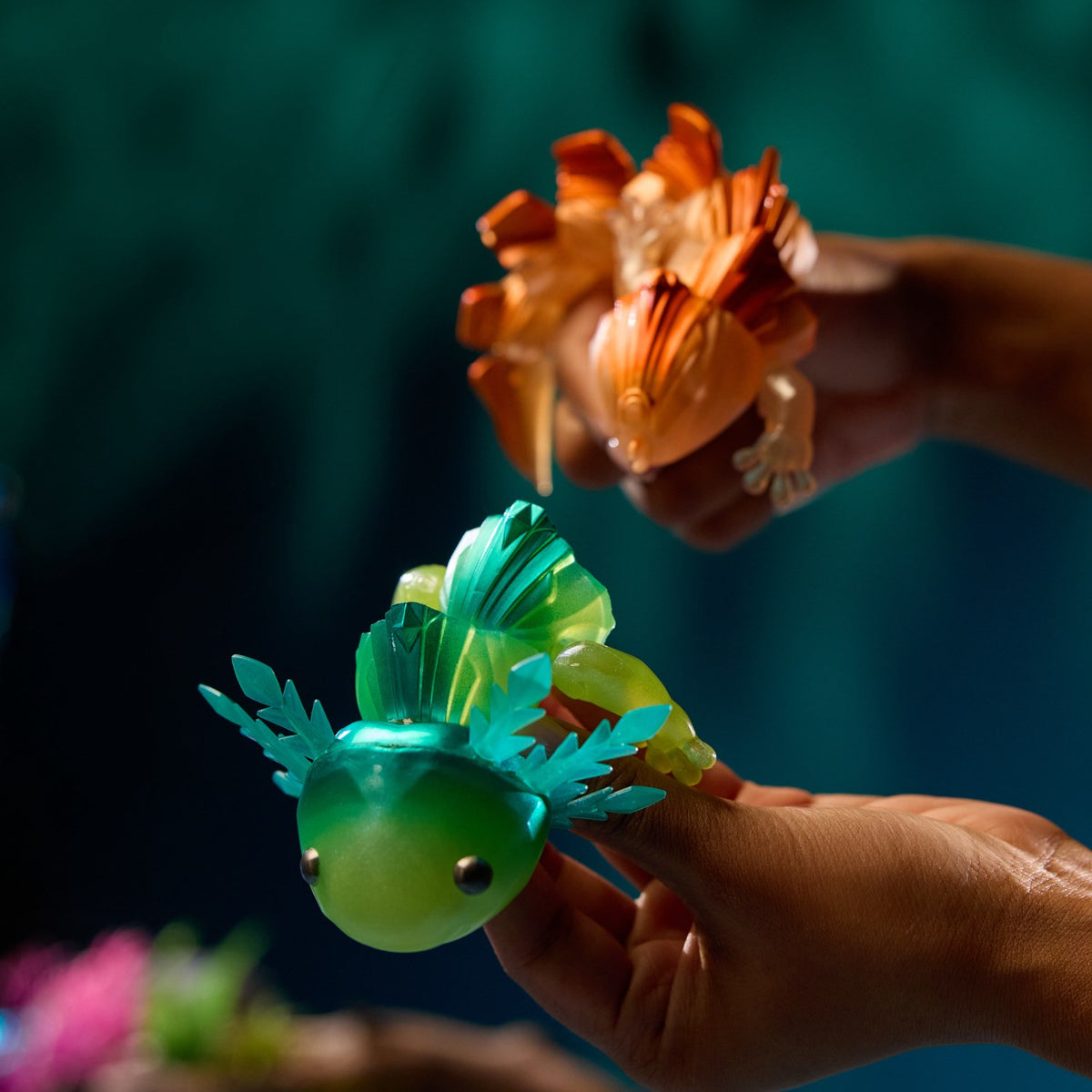CrystaLynx Axolotl Assorteret I CDU