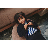 FUB Dark Navy Felted Bukser