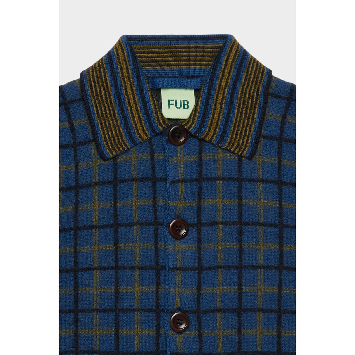 FUB Deep Indigo Felted Jakke