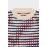 FUB Ercu/Deep Indigo/Classic Red Multi Sweater