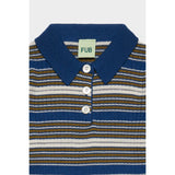 FUB Deep Indigo Rib Polo