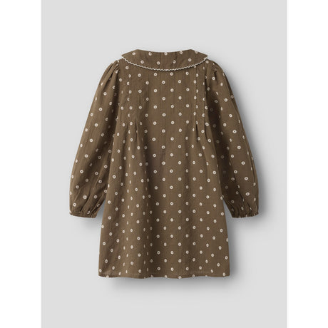 Lil'Atelier Teak Nmfhulla Ls Loose Kjole Lil