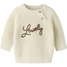 Lil'Atelier Turtledove Lovely Nbfemlen Emb Ls Strik Lil