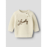 Lil'Atelier Turtledove Lovely Nbfemlen Emb Ls Strik Lil