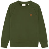 Les Deux Kids Rifle Green Core Contrast Sweatshirt Kids