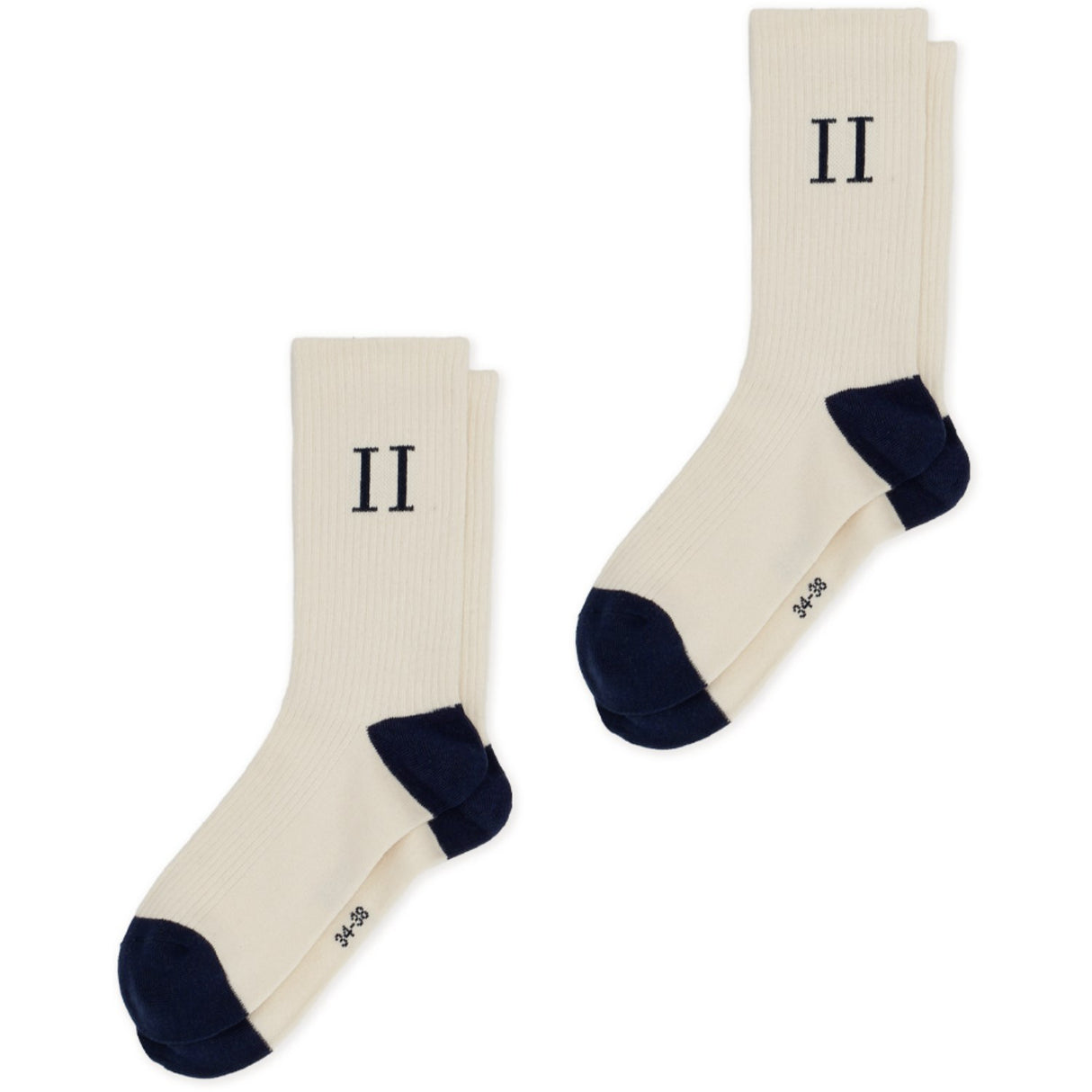 Les Deux Kids Ivory Core Strømper 2-Pak Kids