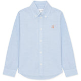 Les Deux Kids Light Blue Core Contrast Oxford Skjorte Kids