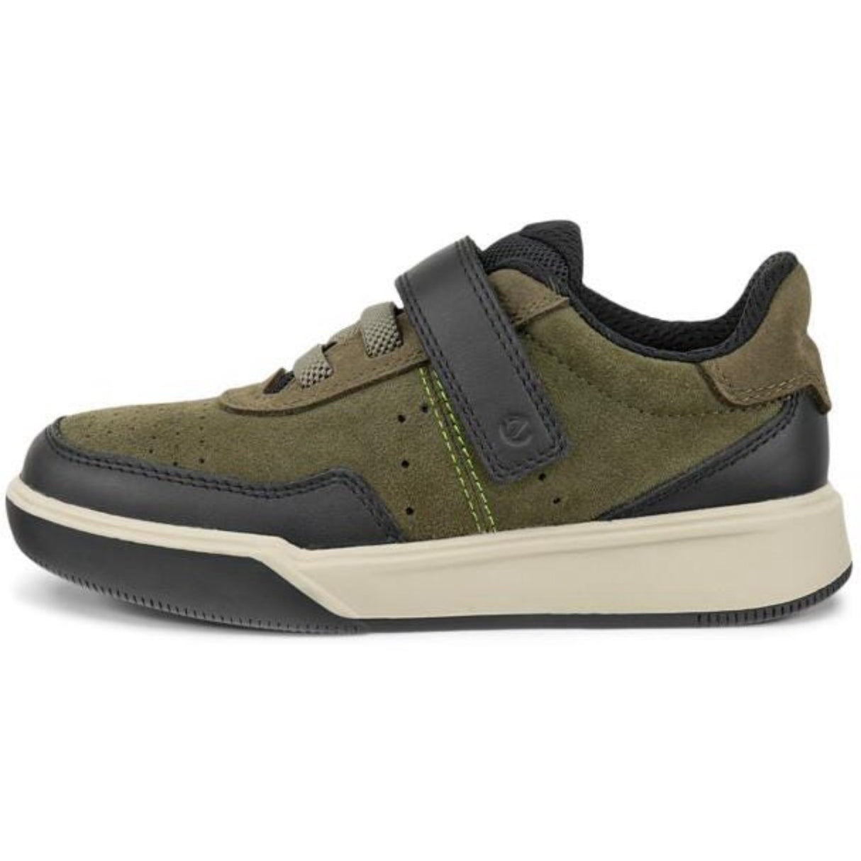 Ecco Black/Tarmac Street Court K Læder